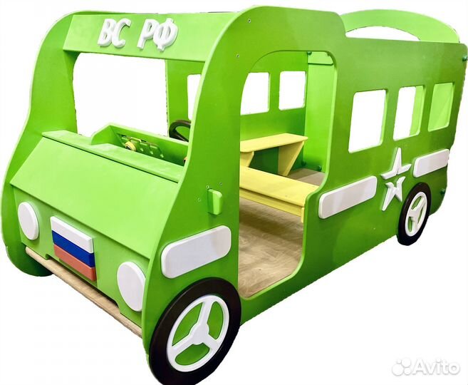 Военная машинка детская уличная