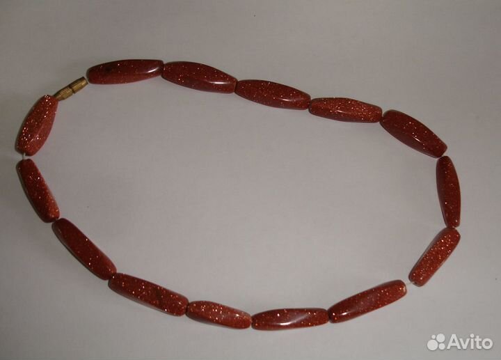 Бусы из авантюрина