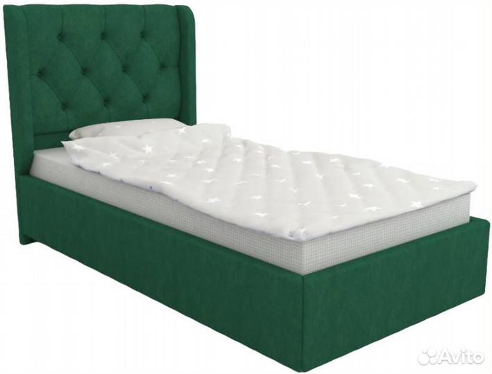 Детская кровать с большим изголовьем