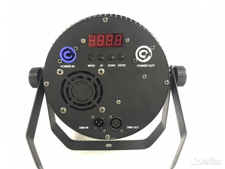 Яркий цветной прожектор PL Led par 18*18w rgbwa+UV