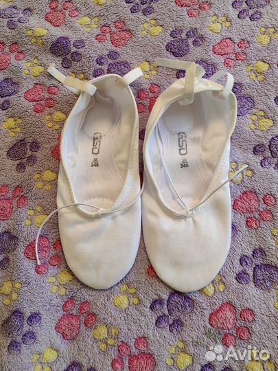 Купальник, балетки для гимнастики, хореографии