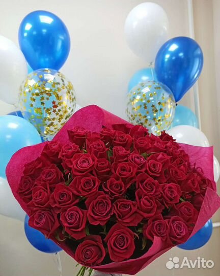 Шары на выписку из роддома новорожденного мальчика