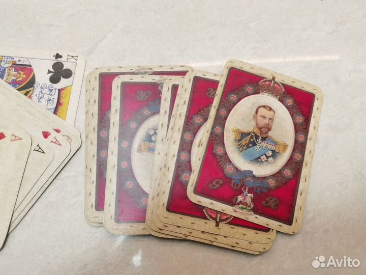 Карты игральные Георг 6 брат Николая II