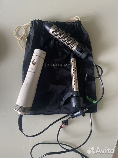 Фен расческа bellissima