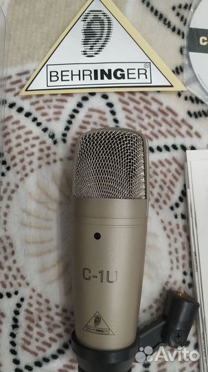 Конденсаторный микрофон Behringer c1-u