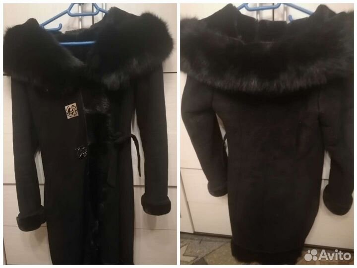 Дубленка женская 46 48 новая