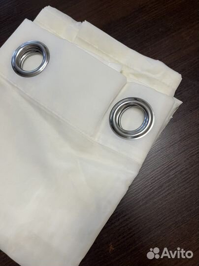 Шторы тюль новые (комплект из 2 шт)