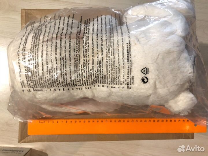 Мягкая игрушка зайчик hm home. Новый