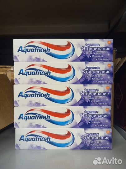 Aquafresh Аквафреш зубная паста оригинал