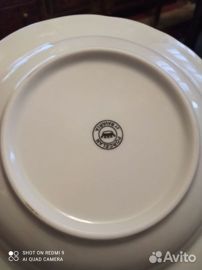 Столовый сервиз фарфор гдр