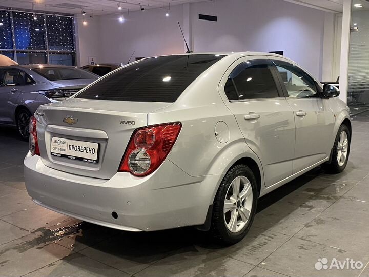 Chevrolet Aveo 1.6 МТ, 2012, 95 720 км