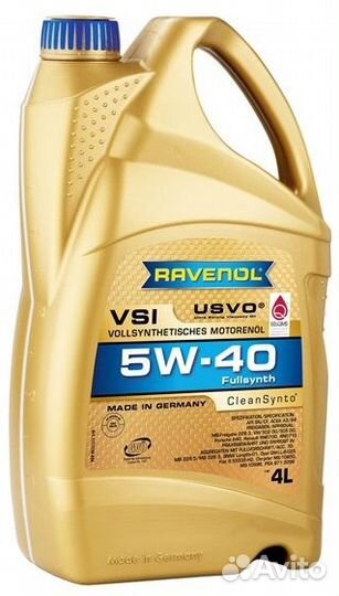 5w-40 Ravenol VSI 4л