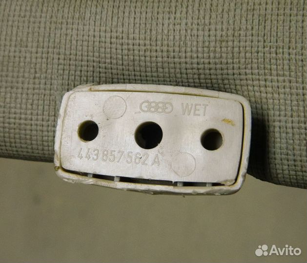 Козырек солнцезащитный Audi 80 B3 (недочеты)