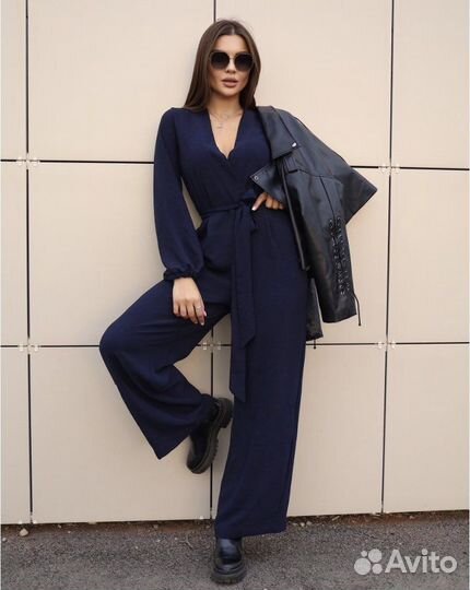 Новый Комбинезон женский летний S 42 44 палаццо