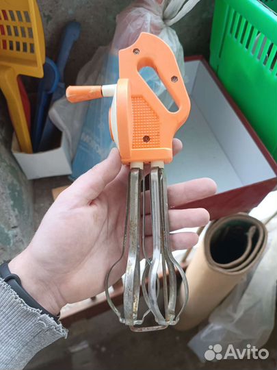 Ручной миксер механический СССР