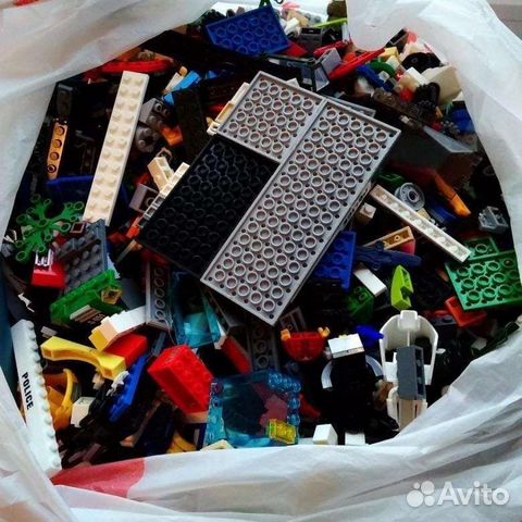 Lego детали пакетом