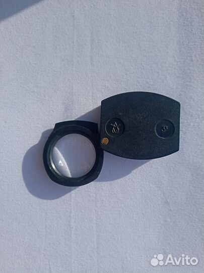 Лупа складная СССР 3х кратная,линза 45 мм