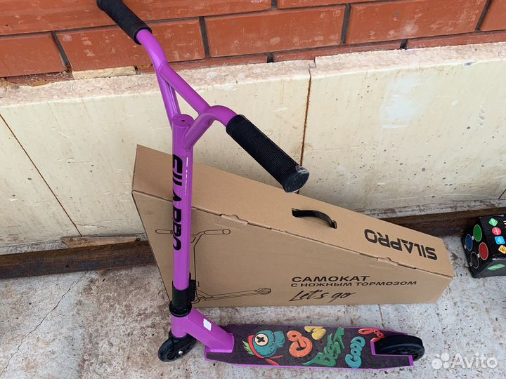 Самокат трюковой
