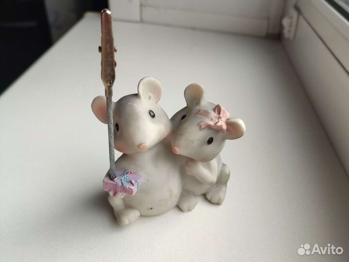Декоративный держатель мышки сувенир статуэтка