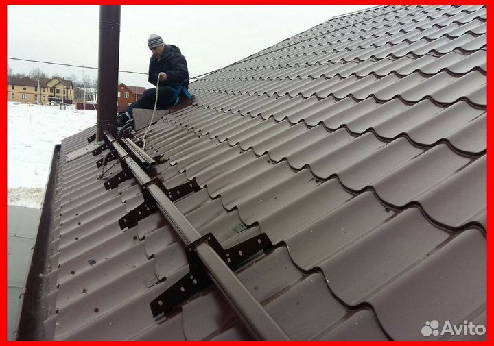 Снегозадержатель трубчатый