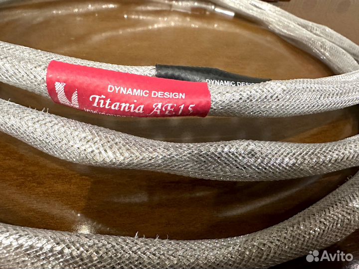 Межблочный кабель xlr Dynamic Design Titania AE15