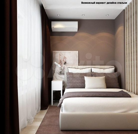 1-к. квартира, 34,8 м², 1/3 эт.