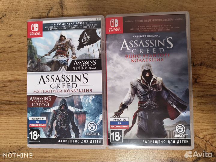 Игры для nintendo switch assassin's Creed