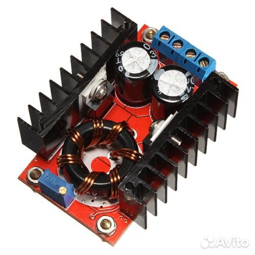 Повышающий преобразователь напряжения DC-DC 150Вт