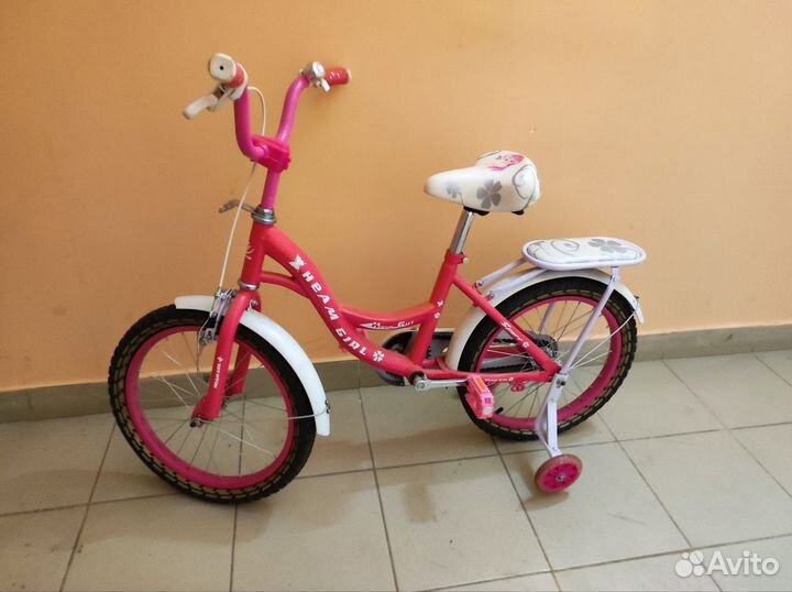 Велосипед детский 18 дюймов для девочки