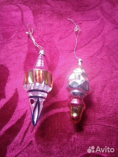 Елочные игрушки СССР