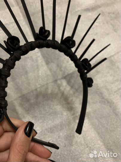 Ободок чёрный/Косплей/Хелоуин