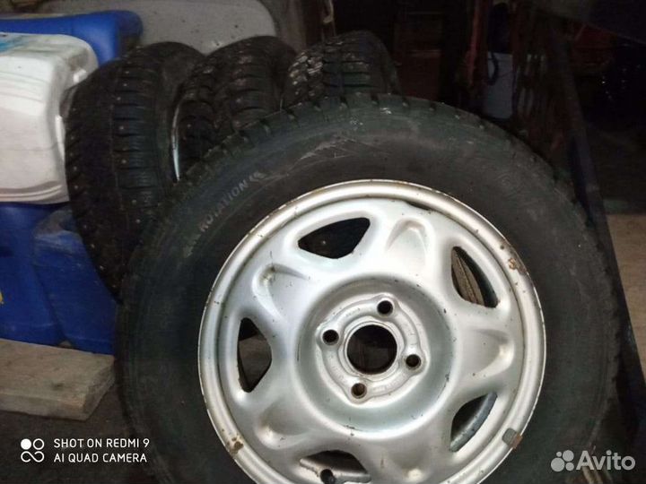 Зимняя резина с дисками R14