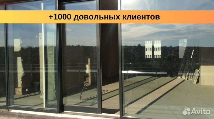 Окна алютех глухие окна