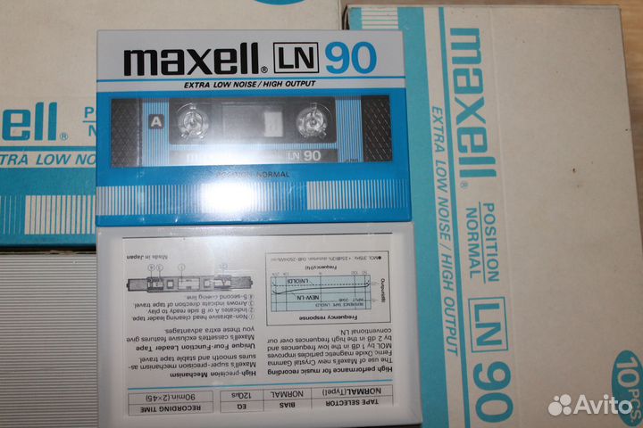 Аудио кассеты maxell UR 90