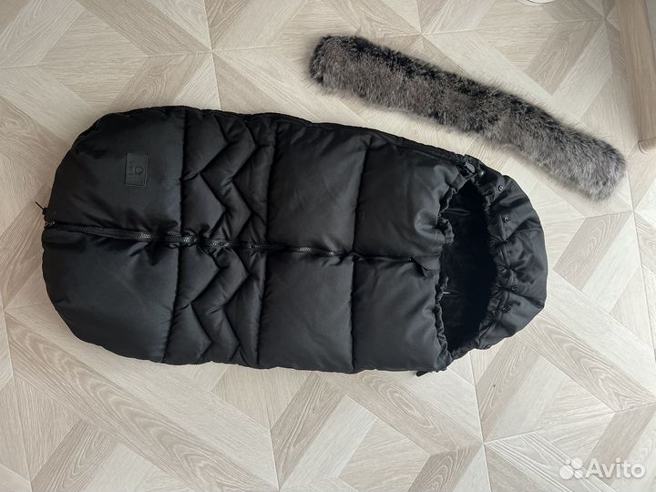 Конверт в коляску зимний
