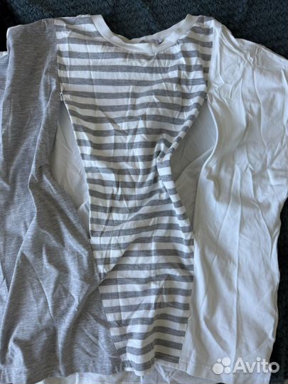 Джинсы для беременных, футболка для кормления