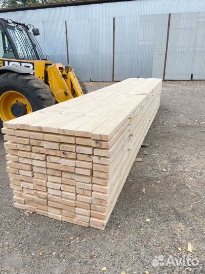 Доска обрезная 50х100х6000мм
