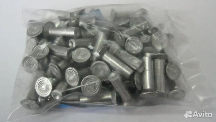 Заклепки тормозных колодок 8х24 (к-т 64шт) алюмин