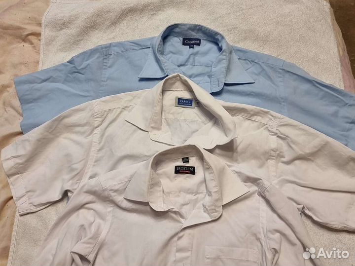Рубашки на мальчика б/у пакетом