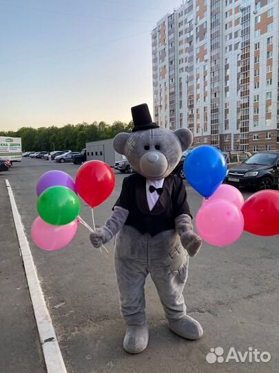 Мишка Тедди Поздравление Аниматор Ростовые Куклы
