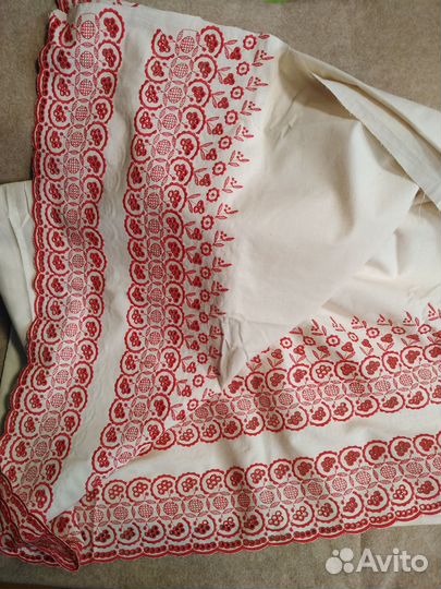 Ткань шитье по перкалю. Германия