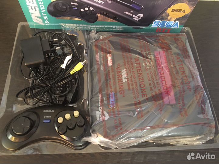 Игровая приставка Sega mega drive 2