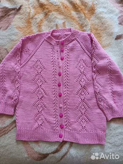Ажурная кофточка для девочки