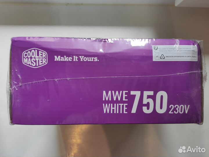 Блок питания Cooler Master mwe 750