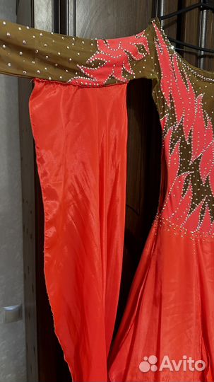 Платье для спортиано-бальных танцев стандарт