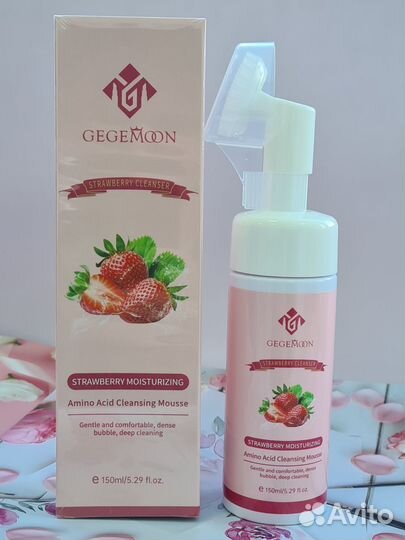 Пенка для умывания с щеточкой