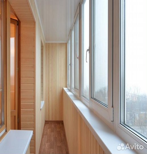 Остекление балкона в срок