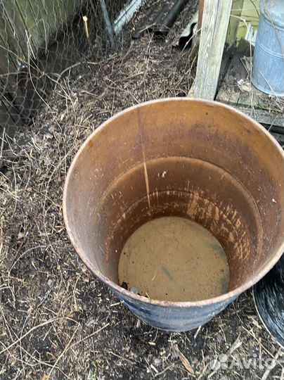 Бочка металлическая