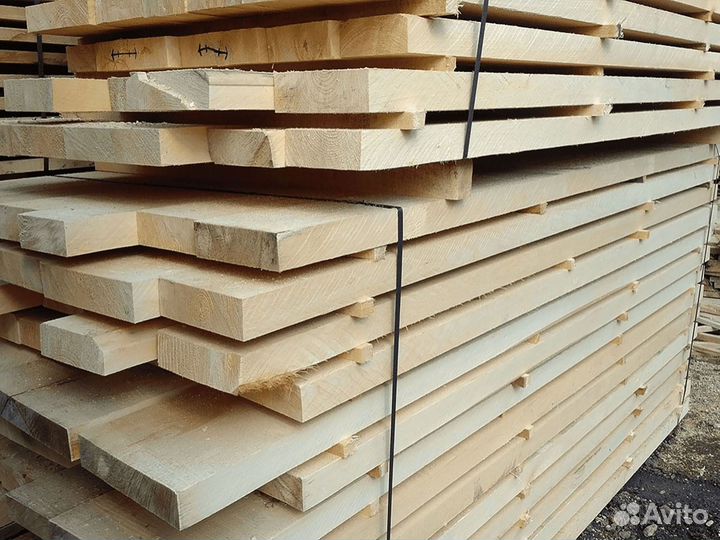 Доска обрезная в розницу ГОСТ 26002 75мм