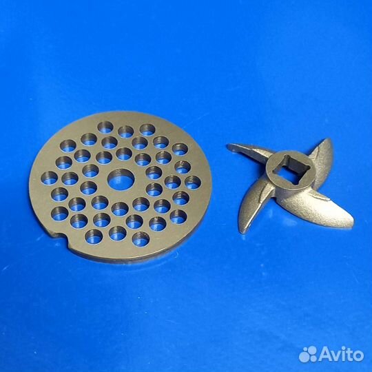 Комплект для мясорубки Нож+решетка